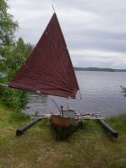 Proa  style,  Trikanu, Deltasegel 