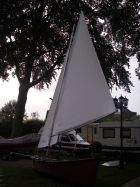 Trikanu, Auslegerkanu, Segelkanu, outrigger,  canoe, Kanutour, Familienkanu